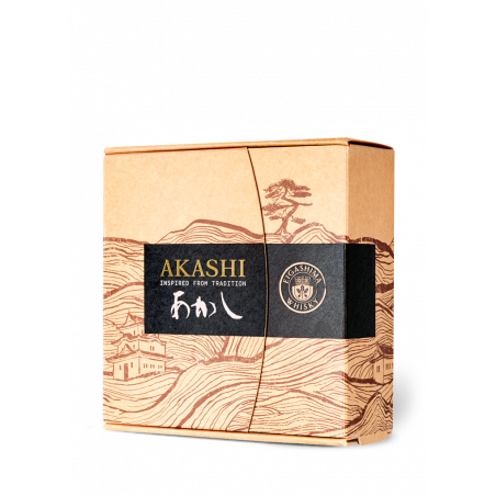 Coffret Akashi Meïsei + 2 Verres en Porcelaine